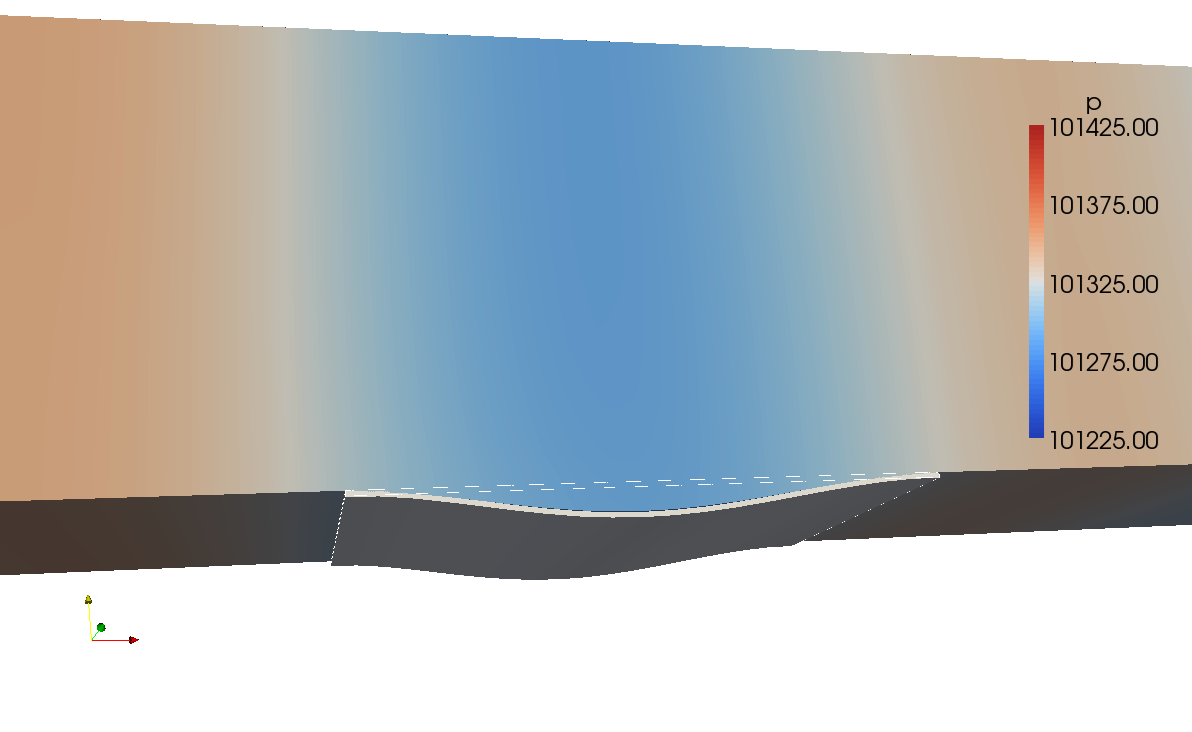 Fluid-structure interaction, (FSI) Inspektion