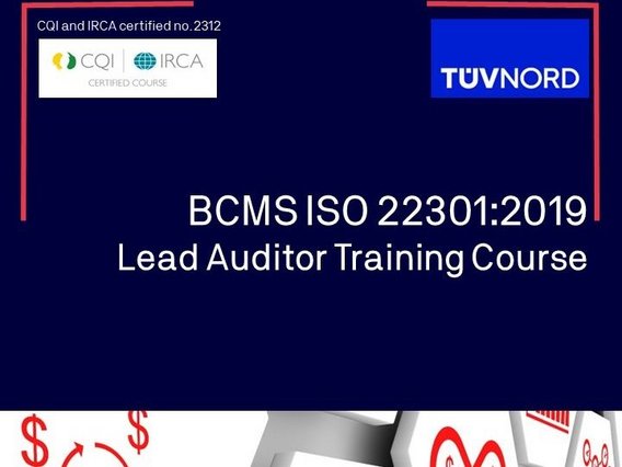 CQI & IRCA ISO 22301:2019 - Tečaj za vodeće auditore