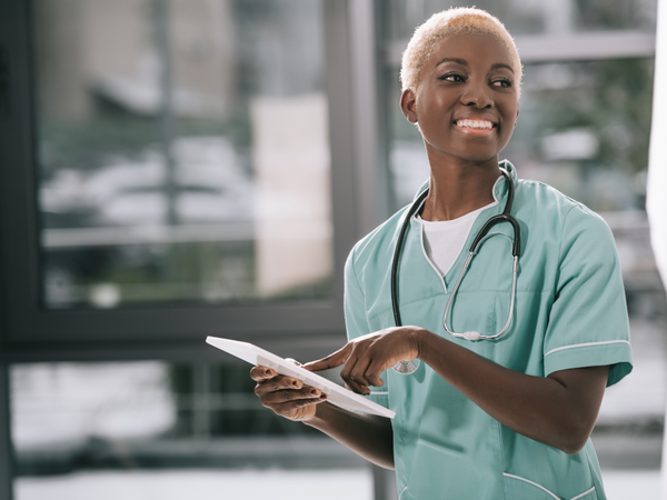 A doctor in the healthcare system