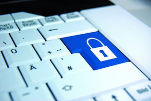 Computer Sicherheit mit Schloss