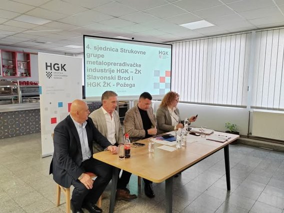 4. Sjednica strukovne grupe metaloprerađivačke industrije HGK ŽK Požega i HGK ŽK Slavonski Brod