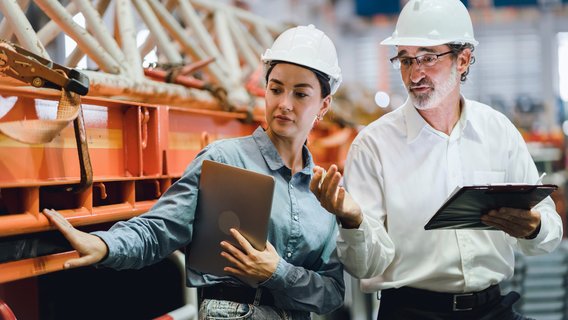 Engineers at work